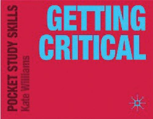 Getting Critical (Pocket Study Skills)