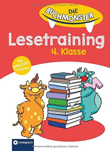 Lesetraining 4. Klasse (Die Buchmonster)