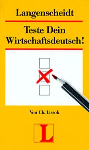 Langenscheidts Teste Dein Wirtschaftsdeutsch