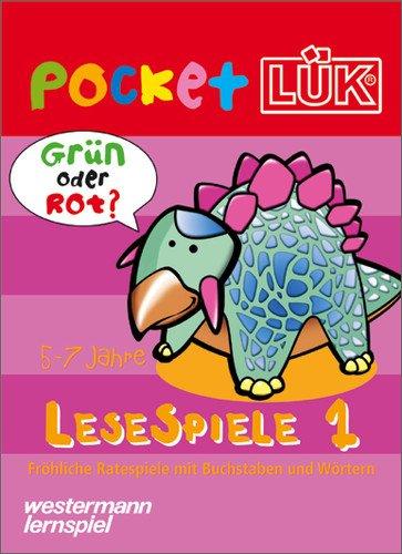 PocketLÜK: Lesespiele 1: 5-7 Jahre: Buchstaben- und Wörterspiele mit Selbstkontrolle. (5-7 Jahre)