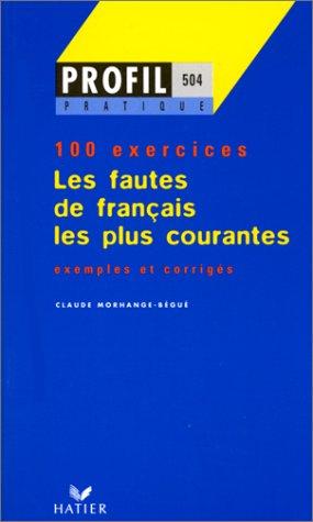 Les fautes de français les plus courantes