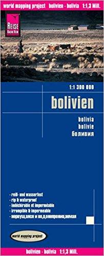 Reise Know-How Landkarte Bolivien (1:1.300.000): world mapping project