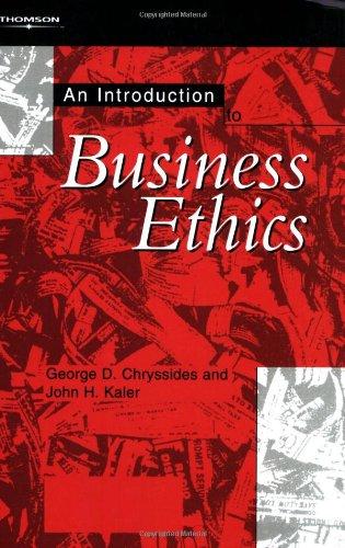 An Introduction to Business Ethics