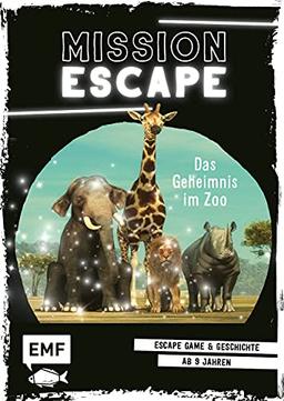 Mission Escape – Das Geheimnis im Zoo: Escape Game und Geschichte ab 9 Jahren für 1 oder mehrere Spieler