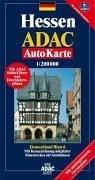 ADAC AutoKarte Deutschland 06. Hessen 1 : 200 000. Mit Ortsregister, Cityplänen, Städteführer. GPS-geeignet