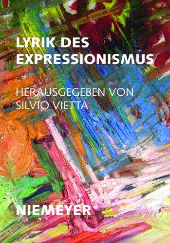 Lyrik des Expressionismus