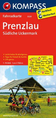 Prenzlau - Südliche Uckermark 1 : 70 000: Fahrradkarte. GPS-genau