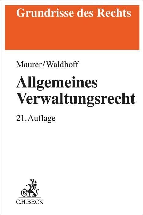 Allgemeines Verwaltungsrecht (Grundrisse des Rechts)