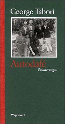 Autodafé: Erinnerungen (Quartbuch)