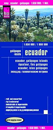 Reise Know-How Landkarte Ecuador, Galápagos (1:650.000 / 1.000.000): world mapping project