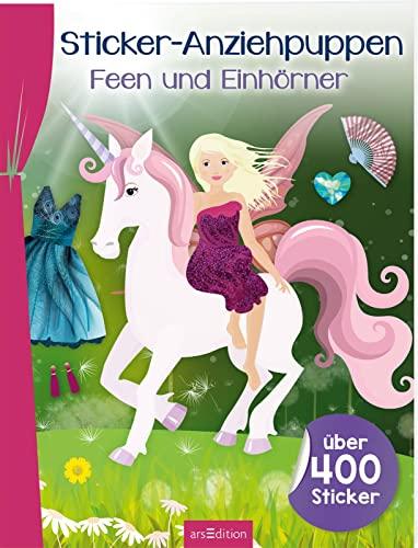 Sticker-Anziehpuppen Feen und Einhörner: Über 400 Sticker | Coole Styles für Modefans ab 5 Jahren