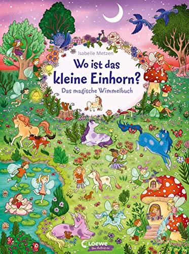 Wo ist das kleine Einhorn?: Das magische Wimmelbuch für Kinder ab 3 Jahren - Fördert Fantasie, Wahrnehmung und Aufmerksamkeit von Kindern