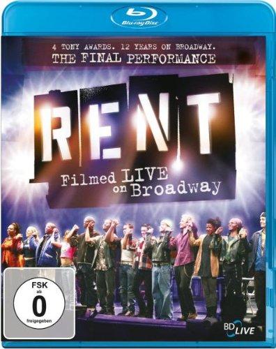 Rent - Filmed Live on Broadway  (OmU)    [Blu-ray]