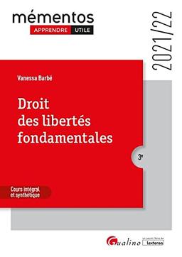 Droit des libertés fondamentales : 2021-2022