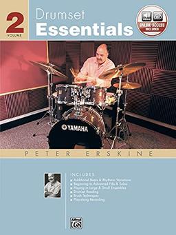 Drumset Essentials, Vol 2: Book & CD: Book & Online Audio