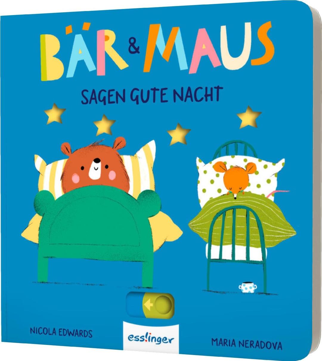 Bär & Maus sagen gute Nacht: Mitmachbuch mit Schiebe-Elementen