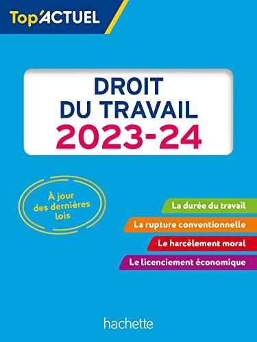 Droit du travail : 2023-2024