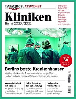 Kliniken: Tagesspiegel Sonderheft 2020/ 2021