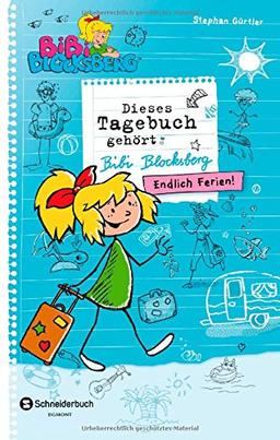 Bibi Blocksberg - Dieses Tagebuch gehört Bibi Blocksberg: Endlich Ferien!