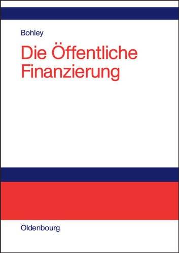 Die öffentliche Finanzierung: Steuern, Gebühren und öffentliche Kreditaufnahme<br>Einführung