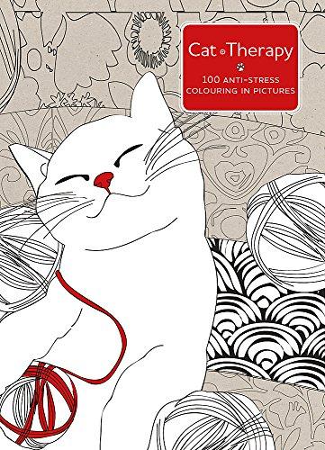 Cat Therapy: 100 Anti-Stress Colouring- in Pictures