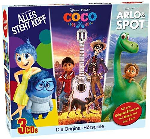 Disney 3 CD-Box - Arlo&Spot, Alles steht Kopf, Coco