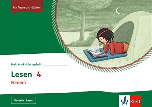 Lesen 4. Fördern: Übungsheft Klasse 4 (Mein Anoki-Übungsheft)