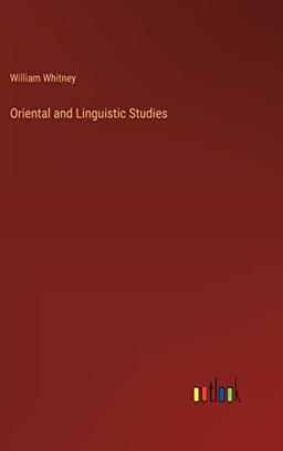 Oriental and Linguistic Studies