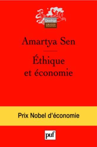 Ethique et économie : et autres essais