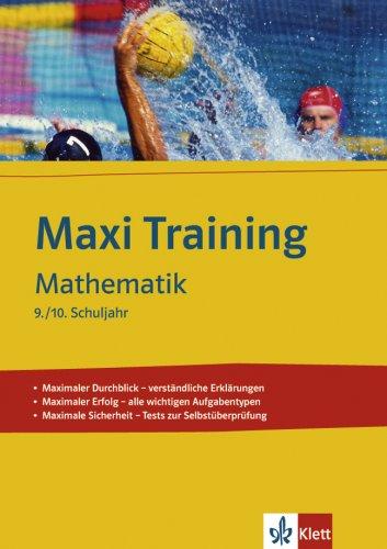 Maxi Training Mathematik 9/10