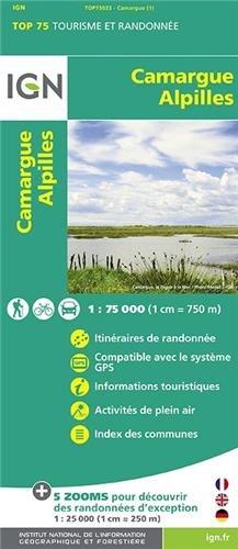 IGN 75 000 Camargue - Alpilles (Ign Map)