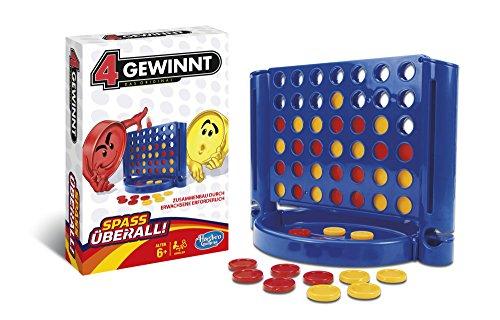 Hasbro Spiele B1000100 - 4 gewinnt Kompakt, Reisespiel