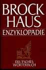 Brockhaus Enzyklopädie. Ergänzungsbände. Deutsches Wörterbuch 1. A - Glub (Bd.26).