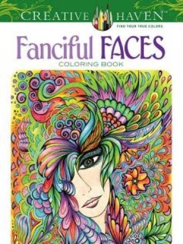 Creative Haven Fanciful Faces Coloring Book: (Creative Haven Coloring Books)