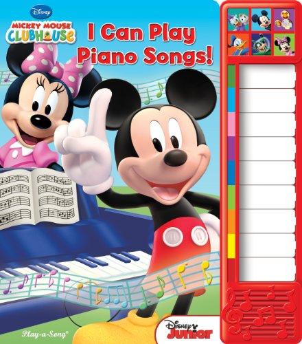 Mickey Mouse Clubhouse - I Can Play Piano (Little Piano Book)