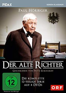 Der alte Richter / Die komplette 12-teilige Serie mit Paul Hörbiger (Pidax Serien-Klassiker) [4 DVDs]