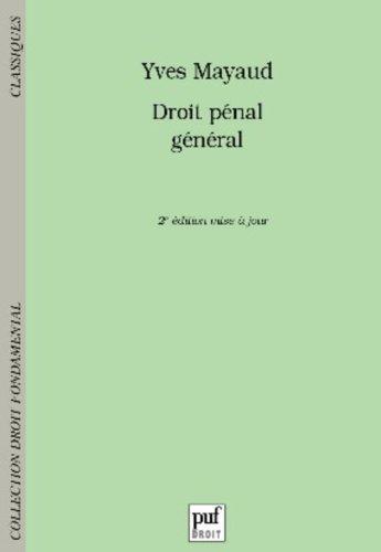 Droit pénal général