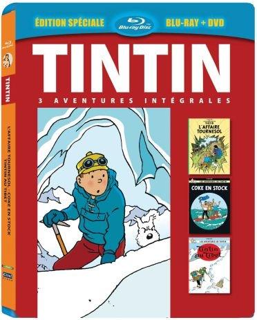 Tintin, vol. 6 : tintin au tibet ; l'affaire tournesol ; coke en stock [Blu-ray] [FR Import]