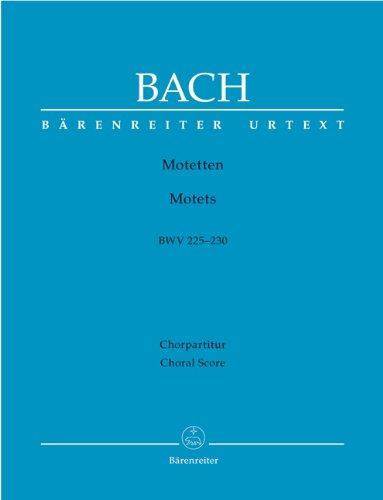 Motetten BWV 225-230. Chorpartitur