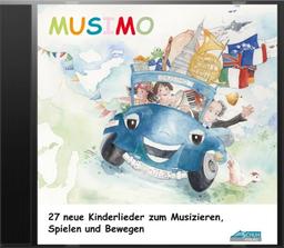 Mein MUSIMO - Lieder-CD: Die fröhliche Liedersammlung aus MUSIMO 1 und 2 - zum Singen, Bewegen und Spielen.