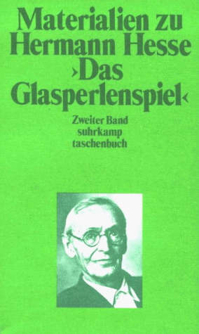 Materialien zu Hermann Hesse 'Das Glasperlenspiel'