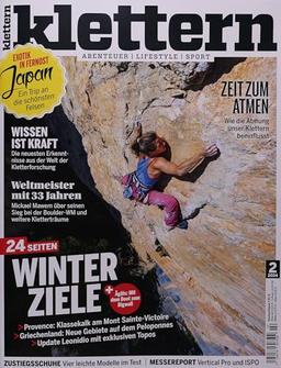 Klettern 2/2024 "Winterziele"