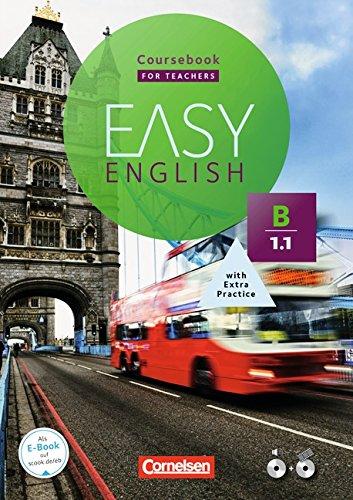 Easy English: B1: Band 1 - Kursbuch - Kursleiterfassung: Mit Audio-CD, Aussprachetrainer und Video-DVD