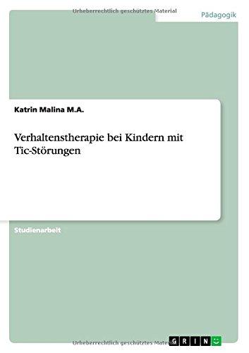 Verhaltenstherapie bei Kindern mit Tic-Störungen