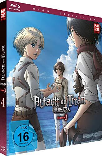 Attack on Titan - Staffel 3 - Vol.4 - [Blu-ray]