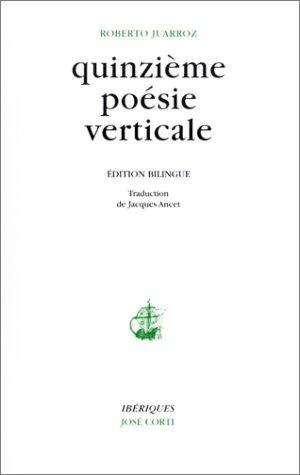 Quinzième poésie verticale