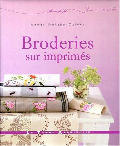 Broderies sur imprimés