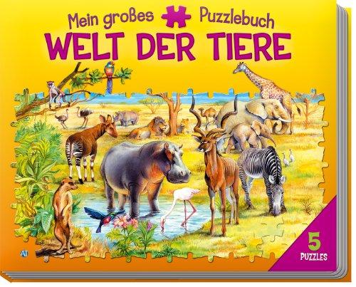 Mein großes Puzzlebuch Welt der Tiere