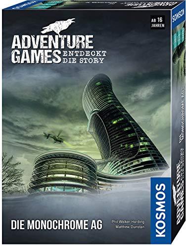 KOSMOS 695132 - Adventure Games - Die Monochrome AG. Entdeckt die Story Kooperatives Gesellschaftsspiel