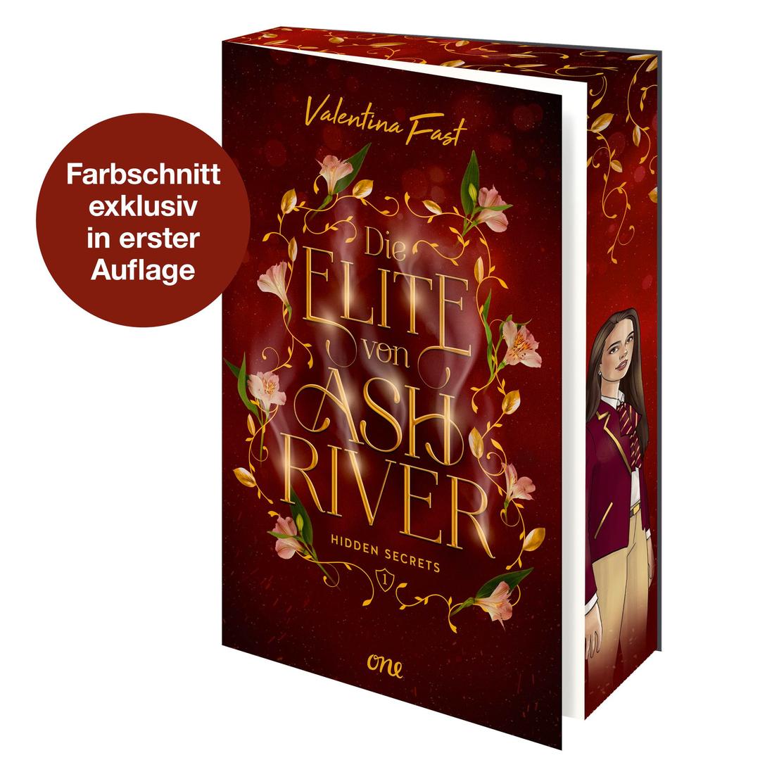 Die Elite von Ashriver - Hidden Secrets: Trendthema Dark Academia-Fantasy trifft auf atemberaubende Romance im Herzen von Kanada (Erstauflage mit Farbschnitt, Stickerbogen und Charakterkarte)